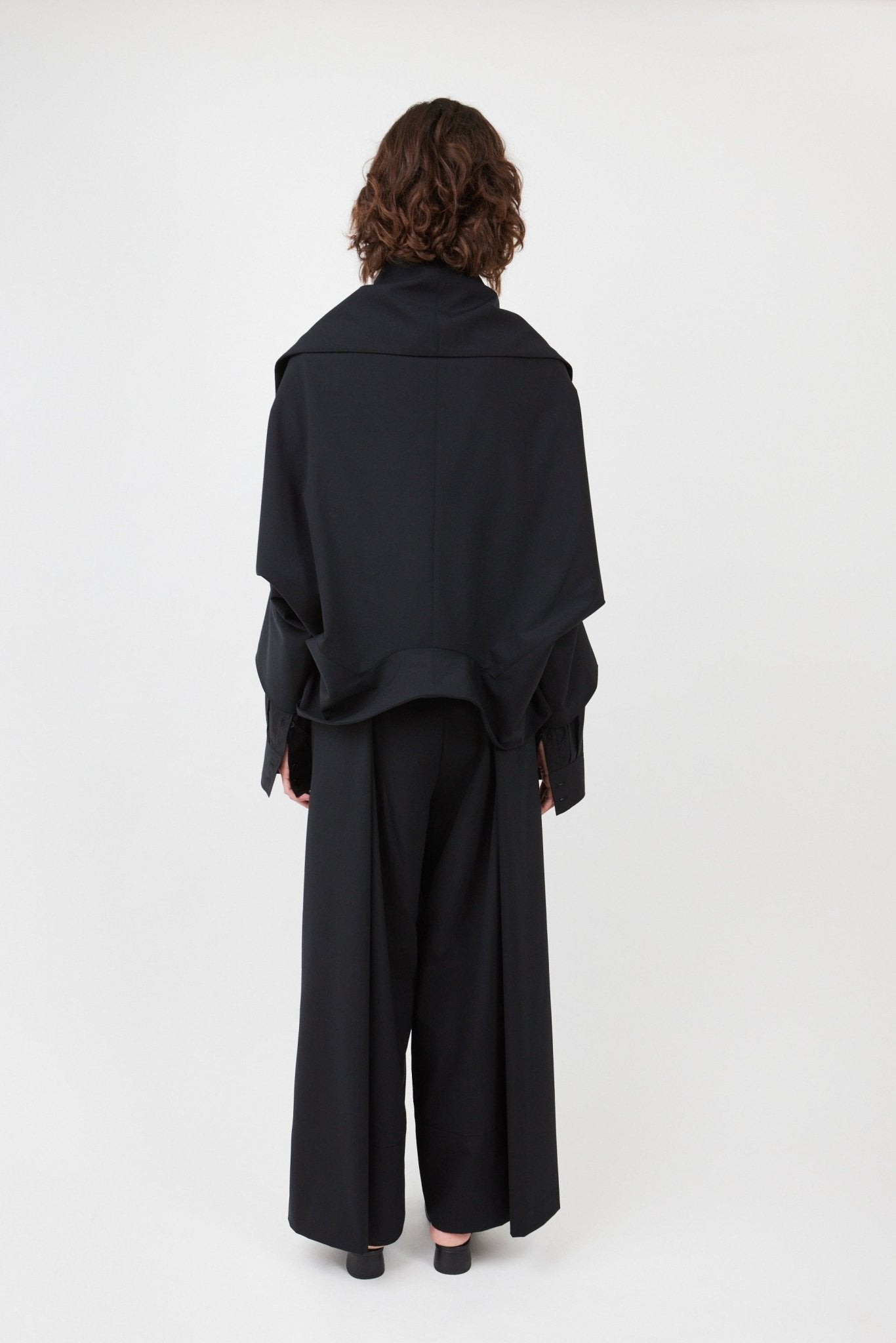 Hybrid Suit Jacket | Black - Maison Marron et amis