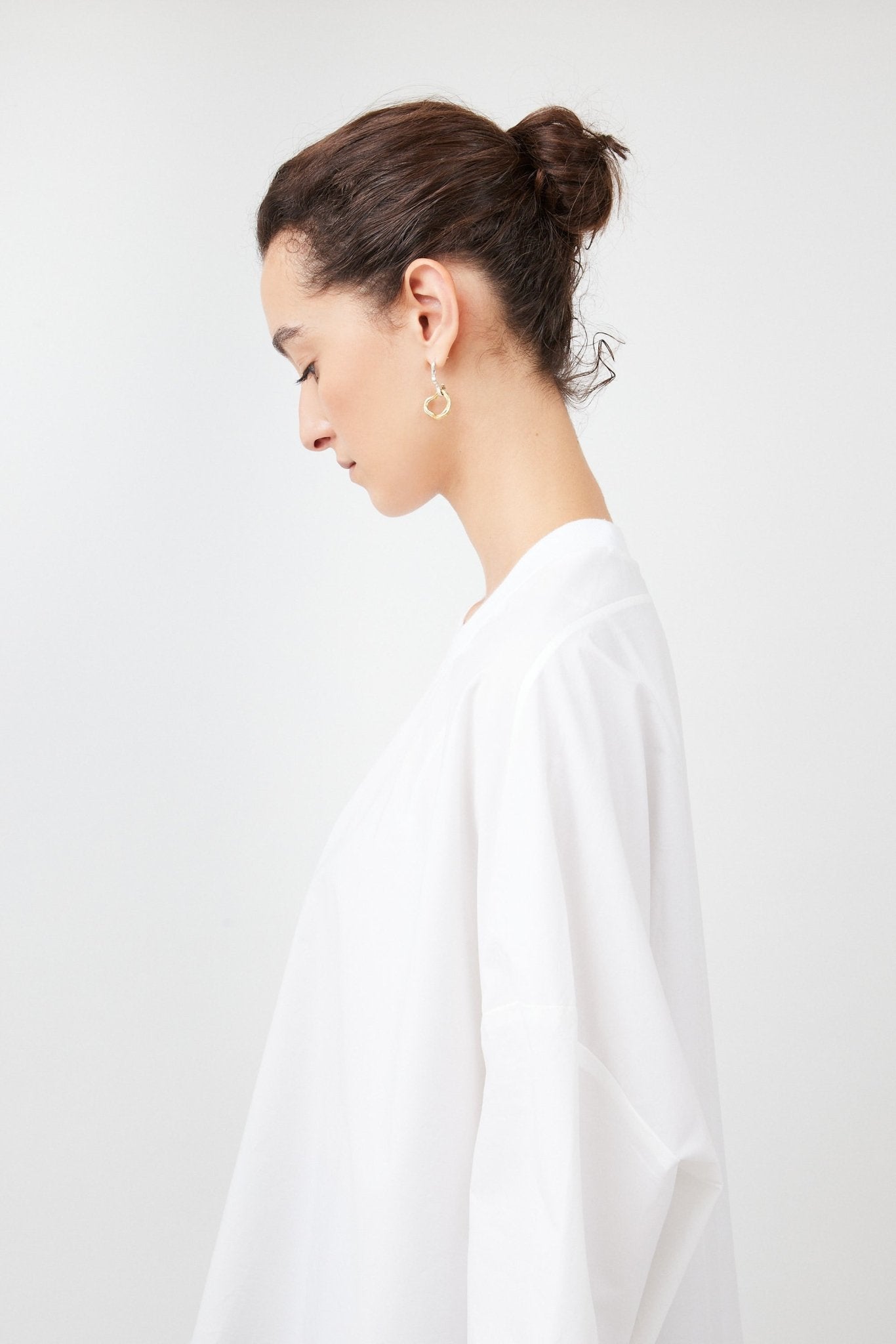 Poplin T-Shirt | White - Maison Marron et amis
