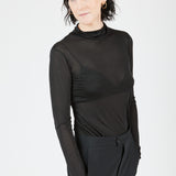 Low Crotch Trousers  – tailored fit with relaxed silhouette| Black - Maison Marron et amis