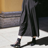 Midi Shirt Dress | Black