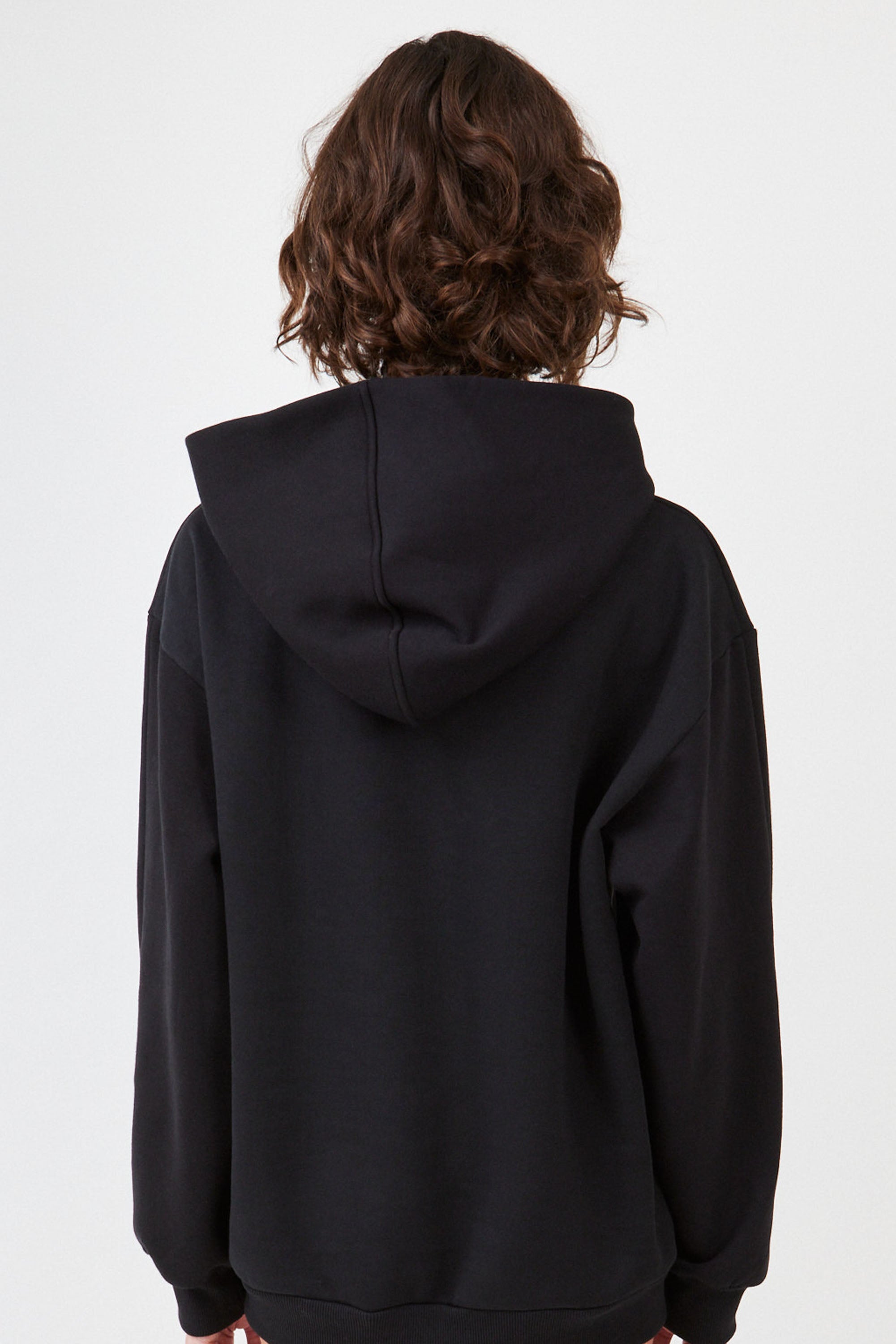 Zero Waste Organic Cotton Hoodie in Black – Sustainable & Ethical Streetwear- Maison Marron et amis