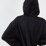 Zero Waste Organic Cotton Hoodie in Black – Sustainable & Ethical Streetwear- Maison Marron et amis