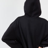Zero Waste Organic Cotton Hoodie in Black – Sustainable & Ethical Streetwear- Maison Marron et amis