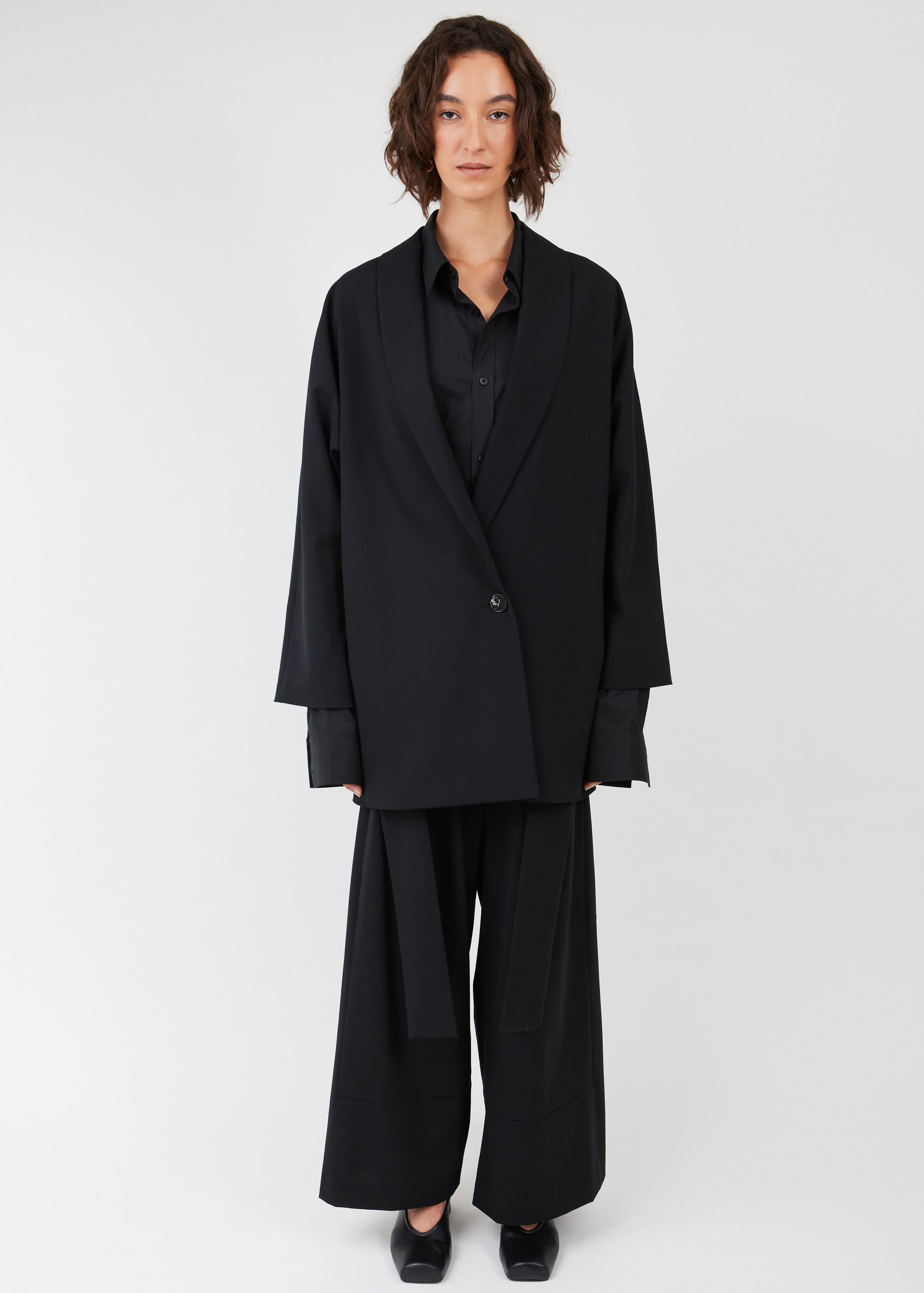 Hybrid Suit Jacket Black — reversible 180° rotation — Maison Marron et amis