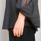 Camicia Triangle | Cotone di Seta | Nero