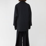 Reversible Hybrid Suit Jacket in Black – Oversized Fit & Kimono-Inspired Design- Maison Marron et amis