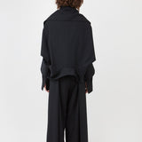 Hybrid Suit Jacket | Black - Maison Marron et amis